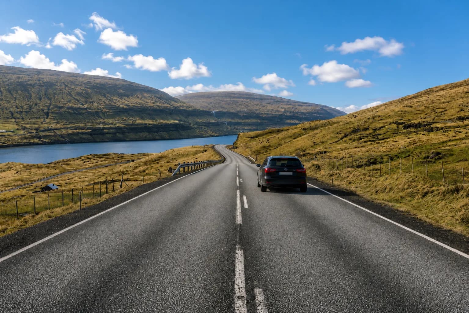 Faroe Islands road